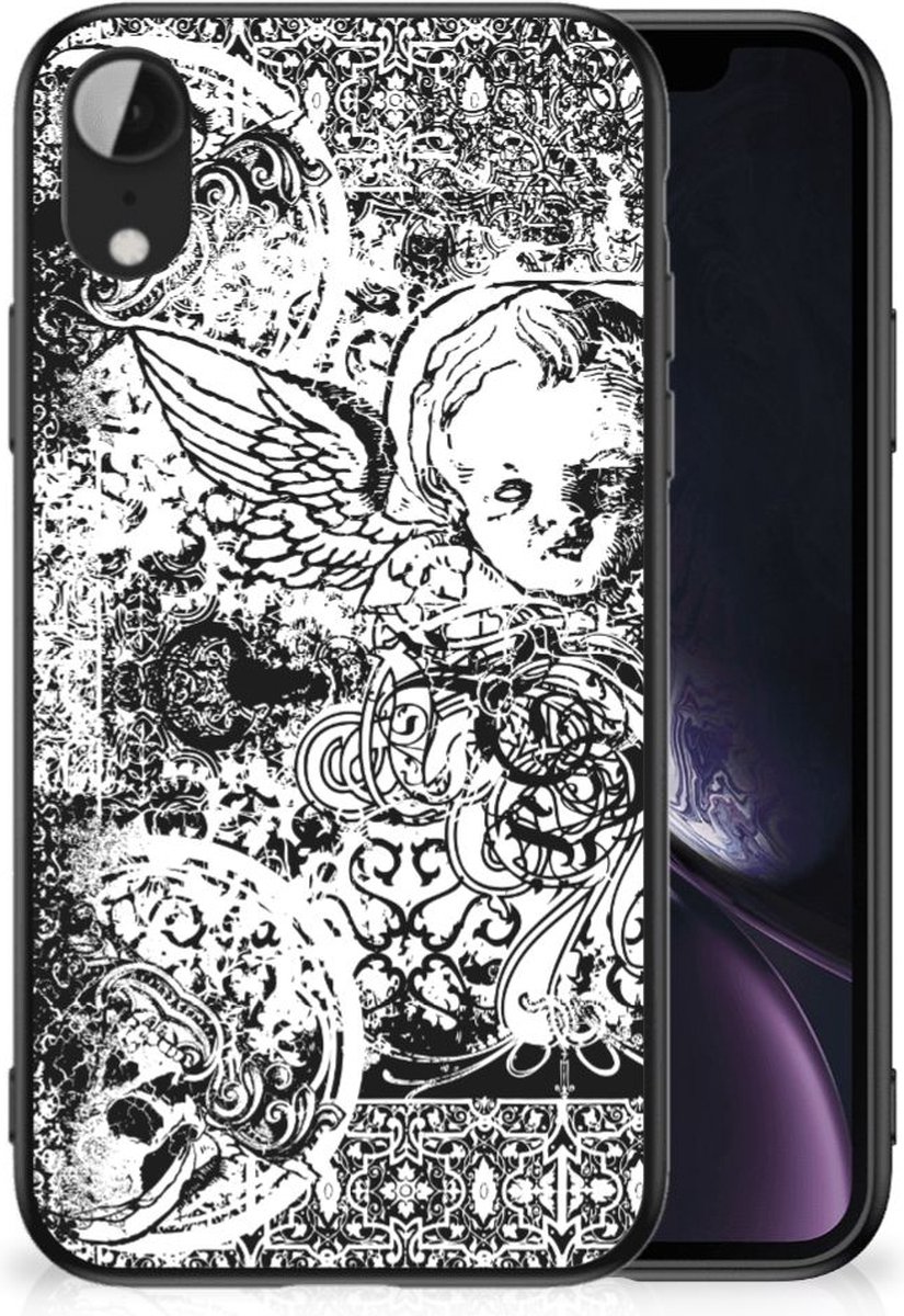Back Cover voor Telefoonhoesje Apple iPhone XR Skulls Angel