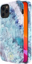 Kingxbar Crystal Backcover Iphone 12 Pro Max 6.7" Blauw Crystip67b