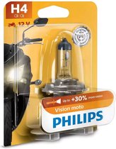 Philips Motorlamp H4 Vision Moto 12v/60w Wit
