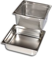 Gastro-Inox RVS GN Bak 2/3 - 100mm Diep, Gastro-Inox 501.063