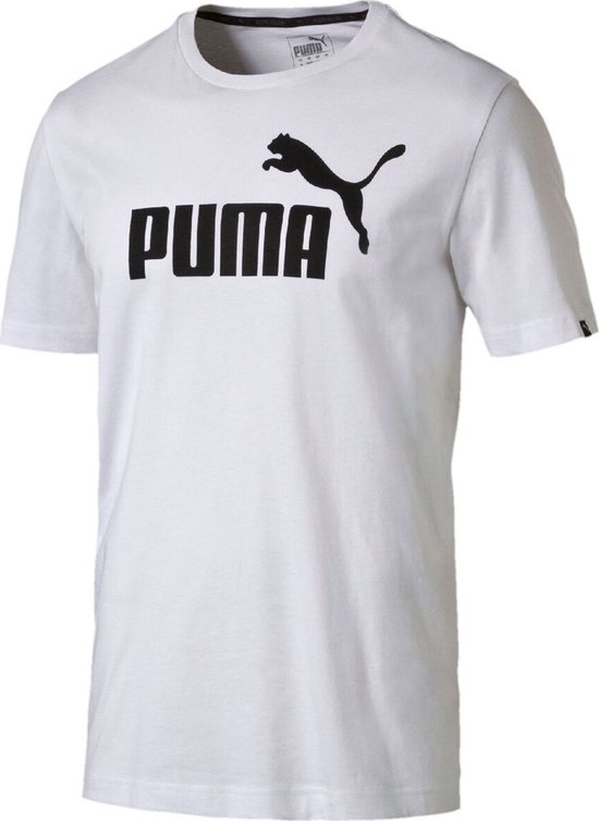 Puma Ess. No.1 Tee T-shirt Chemise de sport pour homme - Taille XL - Homme  - blanc / noir | bol.com