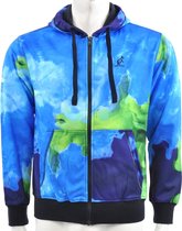 Australian - Sweat Jacket - Blauw Groen Vest - 48 - Blauw/Groen