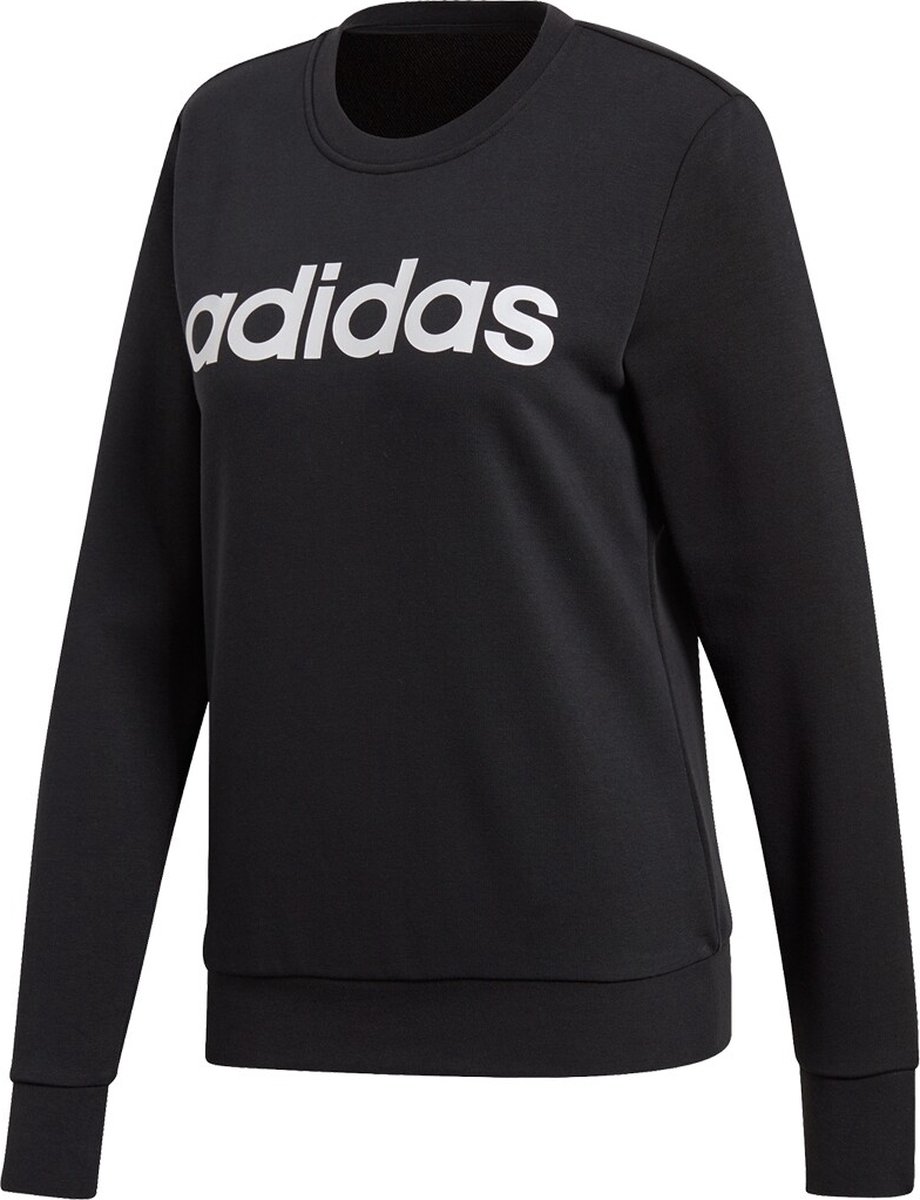 adidas - W E Lin Sweat - Sweater - XL - Zwart