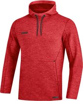 Jako - Training Sweat Premium - Sweater met kap Premium Basics - S - Rood