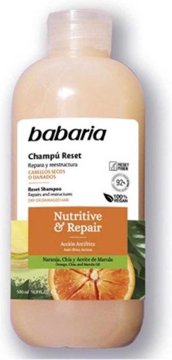 Babaria Reset Nutritive & Repair Shampoo 500ml