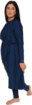 Burkini Saffier Blue Petrol L van Mykiny Brand, boerkini, Islamitisch badpak/zwempak bestaand uit zwemtuniek, zwem legging en zwem hoofddoek.Islamitische zwempak. Hijab. Maillot de