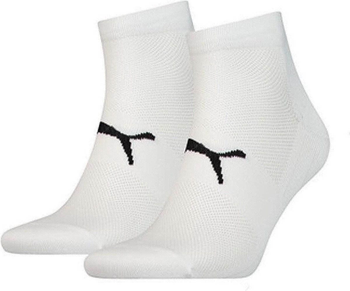 Puma Performance Train Light Quarter Sportsokken 35 38 Wit