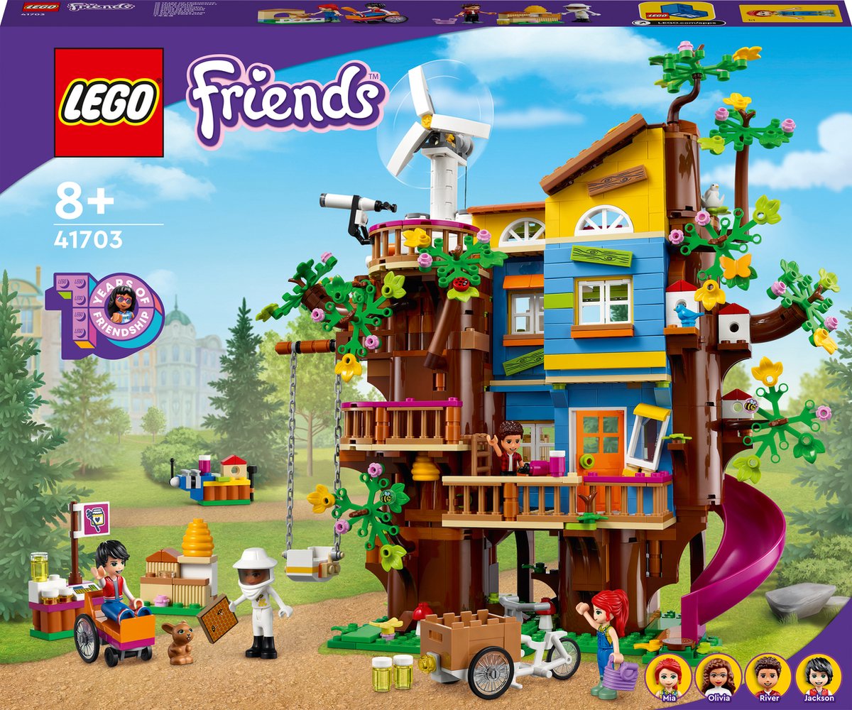LEGO Friends Vriendschapsboomhut - 41703 | bol.com