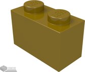 Lego Bouwsteen 1 x 2, 3004 Donkerbruin 100 stuks