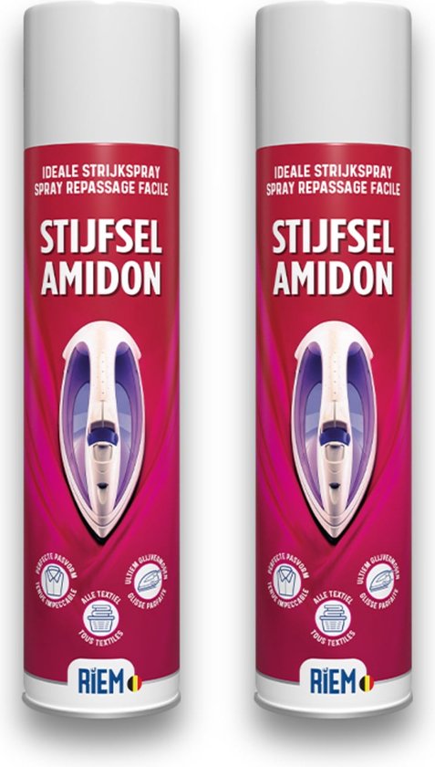 Riem - Spray Repassage Amidon - 2 x 400 ml | bol.com