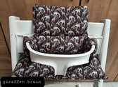 Stokke Tripp Trapp kussenset giraffen bruin