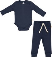 Oh Baby! Ribbed Set - Deep Indigo