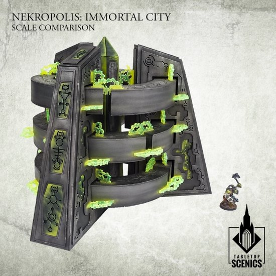 Thumbnail van een extra afbeelding van het spel Necropolis Tesla Energy Core (Necron terrain)