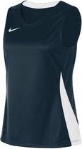 Nike team basketbal shirt dames navy wit NT0211451, maat XL