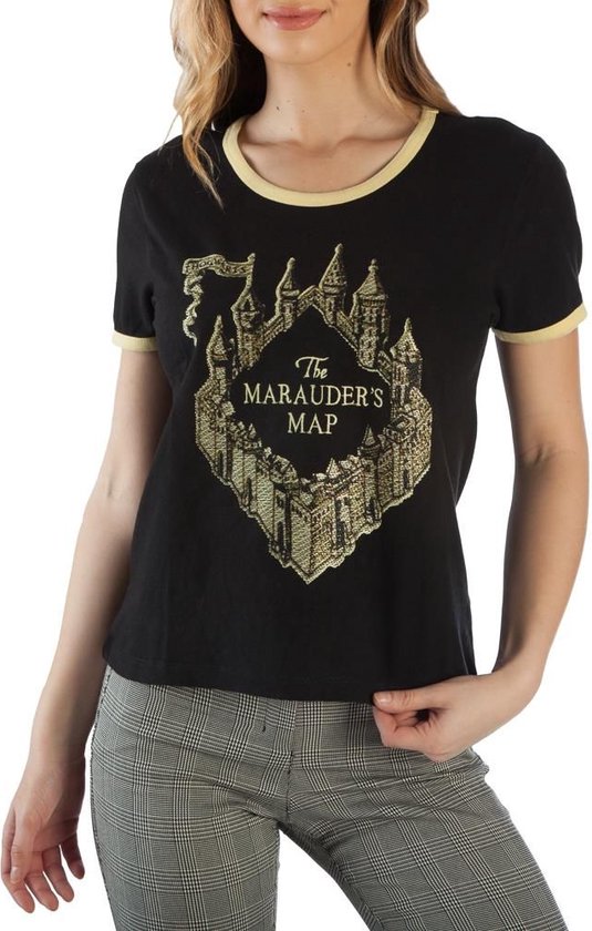 Harry Potter t-shirt zwart dames 