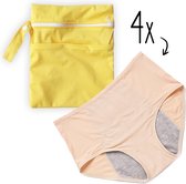4 Apricot Menstruatie ondergoed XL met waszak
