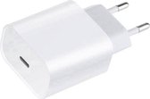 iPhone 13 oplader 20W USB-C Power oplader - Wit - Geschikt voor Apple iPhone 12 - Apple iPad - USB-C Apple Lightning | Snellader iPhone 13 / 12 / 11 / X / iPad / 13 Pro Max / iPhon