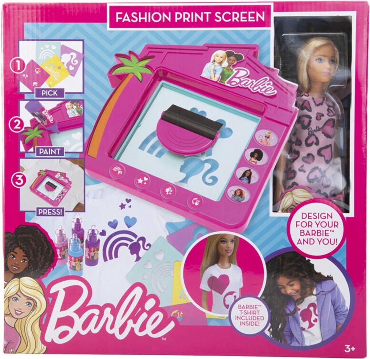 Barbie kleding ontwerp studio - met pop | bol.com