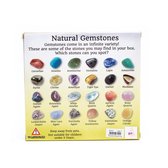 Natural Gemstones - Geschenkdoosje - 20 getrommelde edelstenen