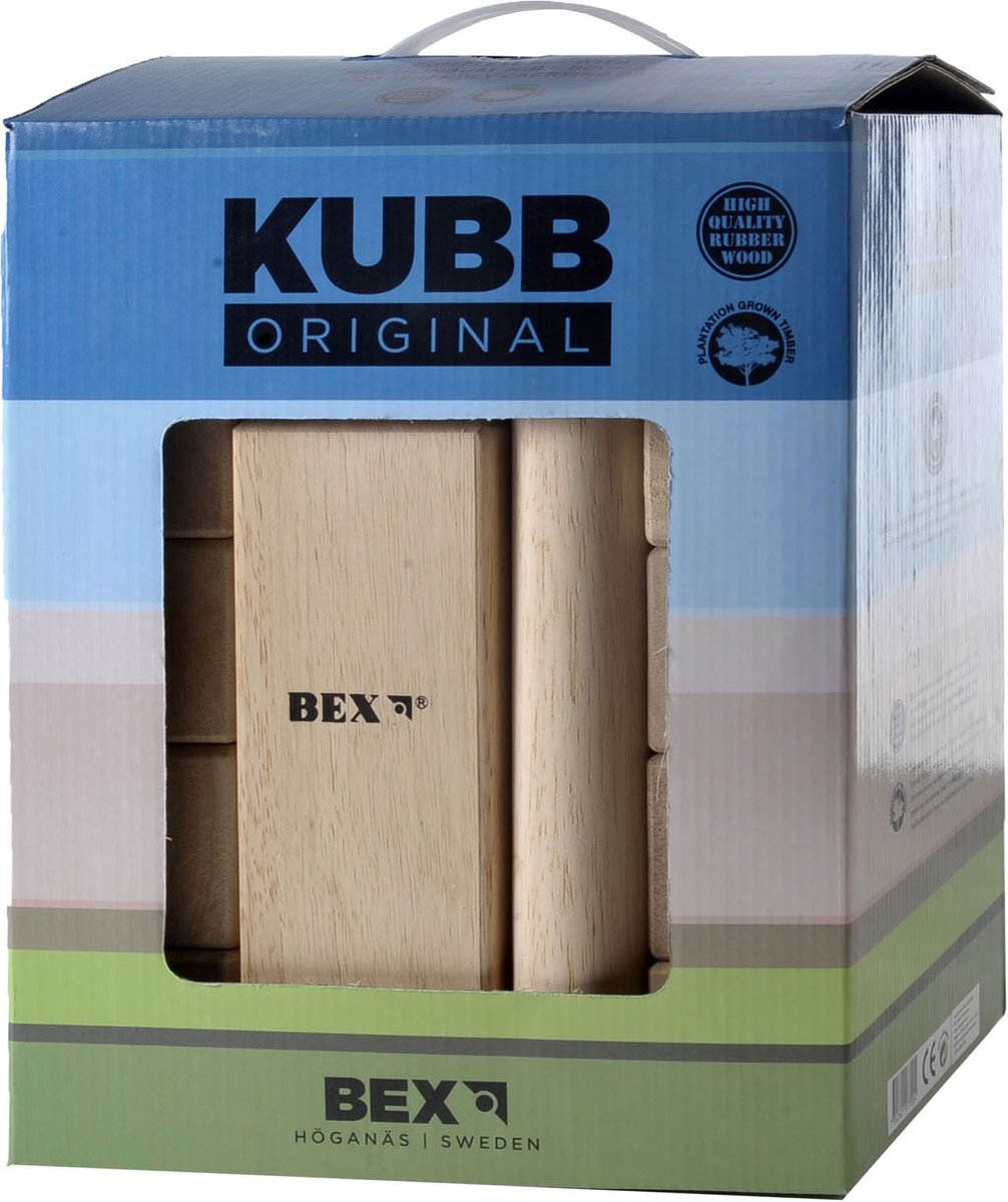 Bex Sport Original Kubb Blanco Koning - Rubberhout | bol.com