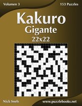 Kakuro Gigante 22x22 - Volumen 3 - 153 Puzzles