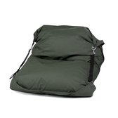 Beanbag, zitzak MONTY, KAZMOK design-buitenleven-loungezak-leger groen-stoer-NLmade