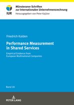 Muensteraner Schriften zur Internationalen Unternehmensrechnung 20 - Performance Measurement in Shared Services