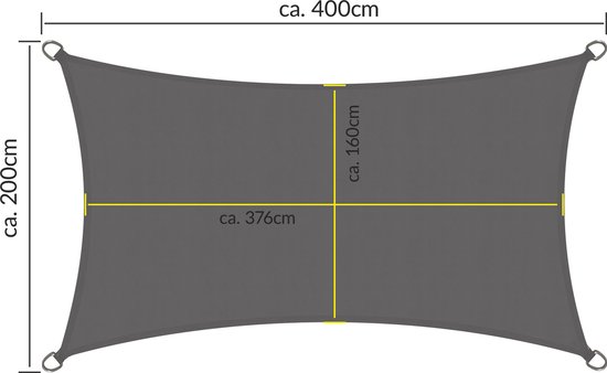Sol Royal Voile d'Ombrage Triangulaire 4,2x4,2x6m Imperméable PES SolVision PS9 - Toile
