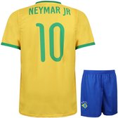 Brazilie Neymar Voetbalshirt - Broekje - Tenue - Kids en Senior-128