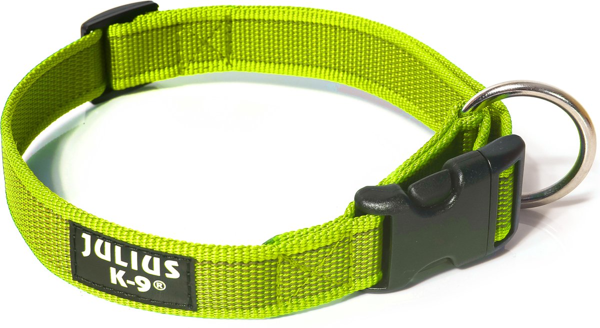 Julius K-9 Collar Kraag Geel 27-42 cm