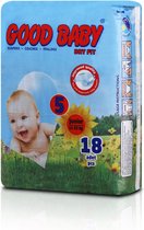 Bebiko Good Baby Dry Fit Junior Pampers Luiers - Maat 5 (11-25 kg) - 36 stuks (2 x 18)