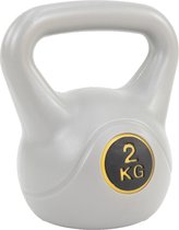 Bol.com MaxxSport PVC Kettle Bell - Kettlebell - 2 kg aanbieding