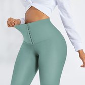 Valt groot legging met zweetband en corset - legging met zweetband dames - sportlegging dames - sportlegging dames high waist - sportlegging dames squat proof - sportlegging meisje