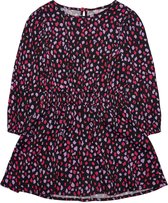 Kids ONLY KOMSCARLETT-SOLVEIG L/S DRESS PTM Meisjes Jurk - Maat 116
