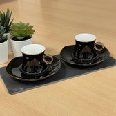 Espresso / Turkse koffie kopjes 6 persoons, 12-delige
