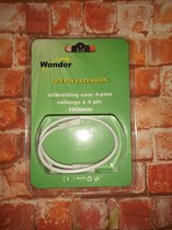 Wonder LED PIN kabel / Extension hoek kabel voor het doorkoppelen van strips