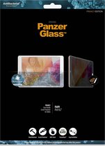 PanzerGlass Case Friendly Gehard Glas Privacy Screenprotector Geschikt voor Apple iPad 8 (2020) - Zwart