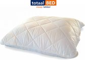 totaalBED - Hoofdkussen Mila - bamboe & polyester vezelbolletjes - 60x70 cm - Slaapkamer