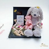 Kraamcadeauset - Babyset - Kraampakket - Babyshower- babygeschenkset - uniesex cadeau- Speenkoord - Wagenspanner - Bijtring - Rammelaar - Kraamcadeau voor jong - Kraamcadeau voor meisje - kra