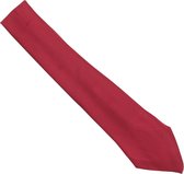 Behave® Stropdas - Unisex - Satijn look - 100% Polyester - Rood