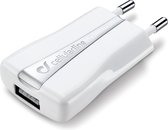 Cellularline - Reisstekker - Reislader - USB Lader - Kopstuk - 5W/1A - Apple - Wit