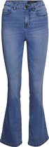 Noisy may Jeans Nmsallie Hw Flare Jeans Vi162lb Noo 27019304 Light Blue Denim Dames Maat - W31 X L34