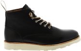 Blackstone QM33 BLACK - HIGH TOP LACE UP BOOTS - Man - Black - Maat: 40