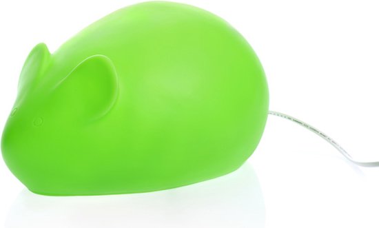 Heico lamp Jelly muis groen 28 cm. inclusief transformator