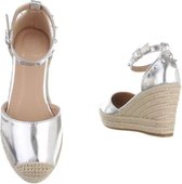 Sandalen met plateauzool voor dames