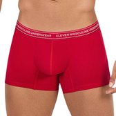 Clever Moda - Instinct Boxer Rood - Maat S - Heren ondergoed - Onderbroek voor mannen