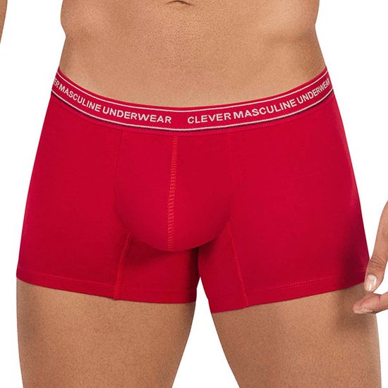overdrijven Uitstekend huren Clever Moda - Instinct Boxer Rood - Maat S - Heren ondergoed - Onderbroek  voor mannen | bol.com
