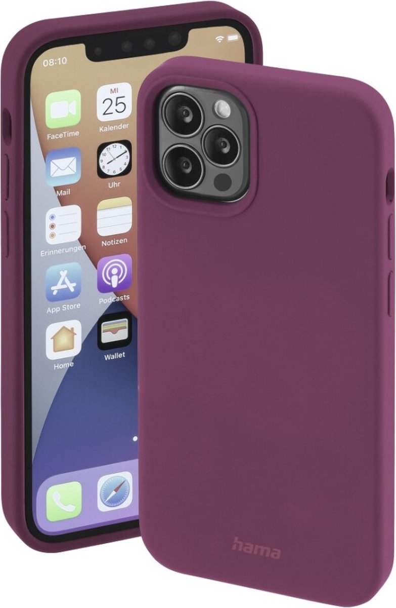 Hama MagCase Finest Feel Pro - Apple iPhone 13 Pro - Bordeaux
