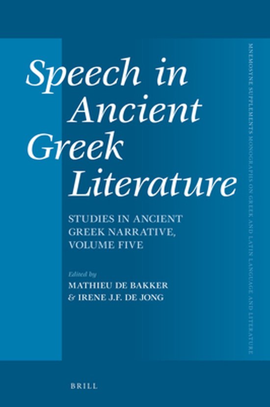 speech in ancient greek literature