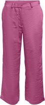 Vila VIMEKO RW 78 WIDE PANTS - Magenta Haze Pink